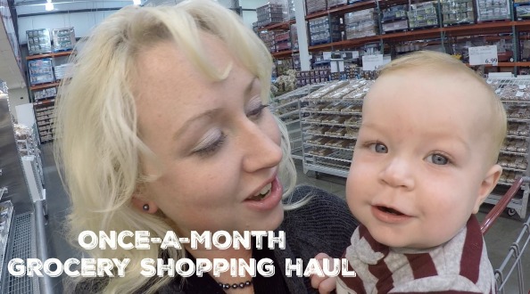 Once-A-Month Grocery Shopping Haul for November 2015