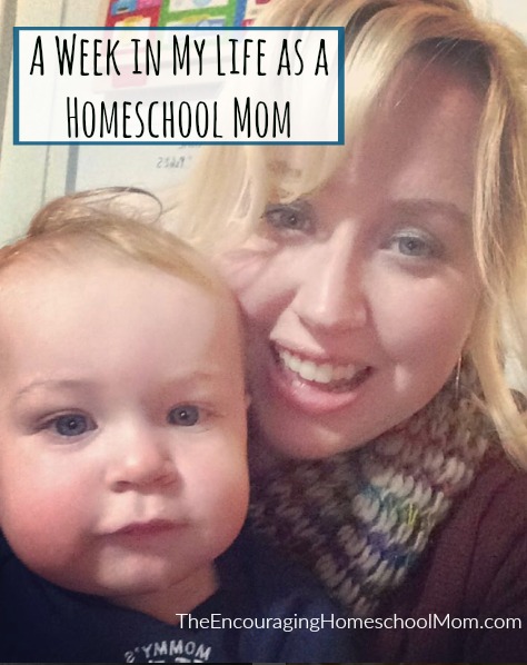 A Week in My Life as a Homeschool Mom {January 24, 2016 Edition}