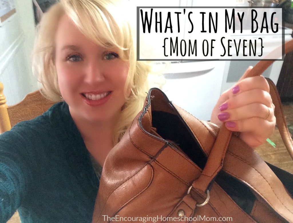 Whats In My Bag Mom of Seven