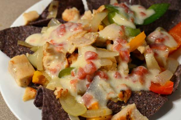 Chicken Fajita Nachos