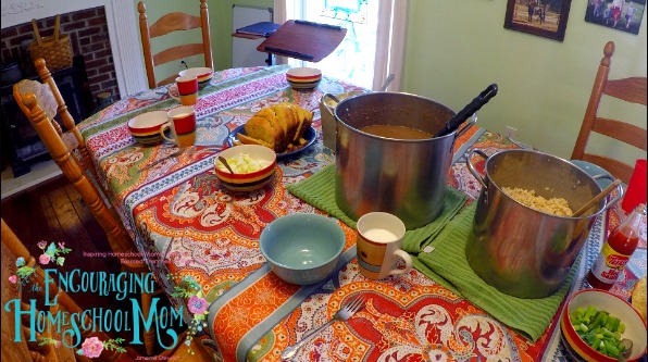 Beans Rice and Cornbread