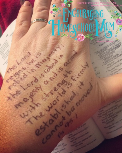 hand verses Psalm 931