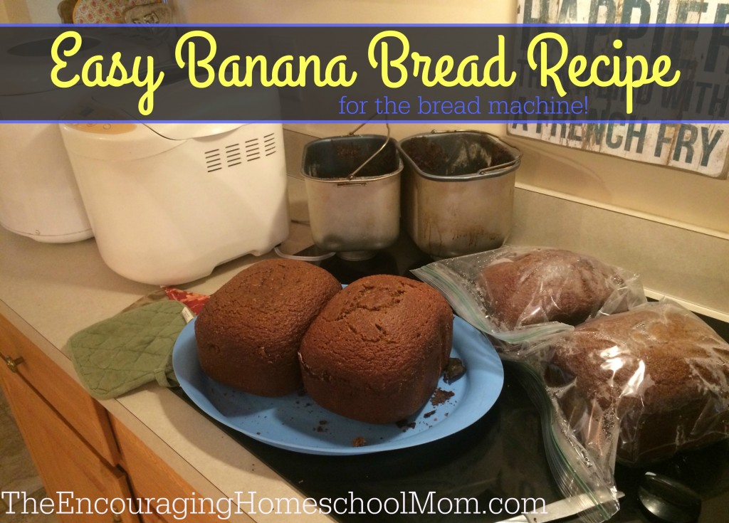 Easy Banana Bread Recipe for the Bread Machine