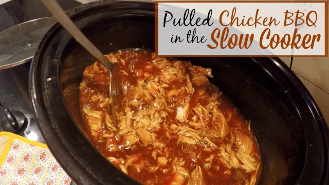 Pulled Chicken BBQ in the Slow Cooker Recipe