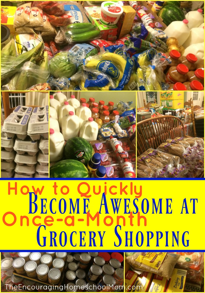 How to Quickly Become Awesome at Once-a-month grocery shopping