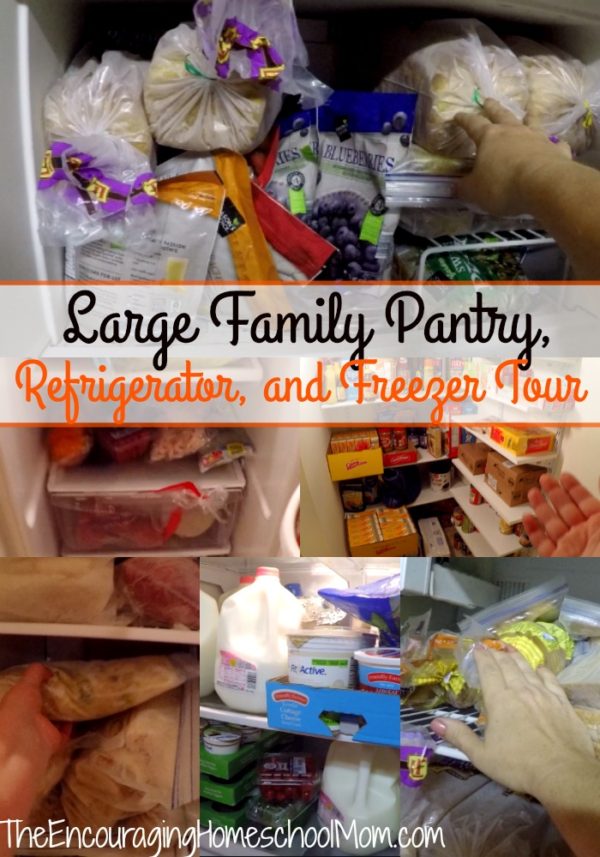 Jamerrill's Large Family Pantry, Refrigerator, and Freezer Tour