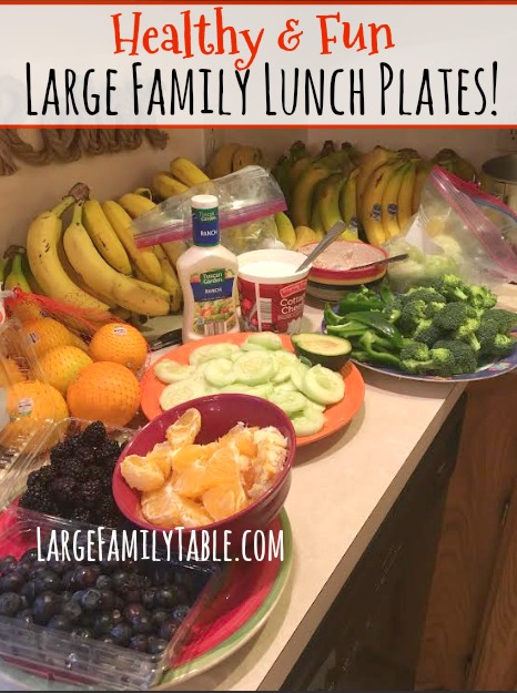 Large Family Lunch Ideas