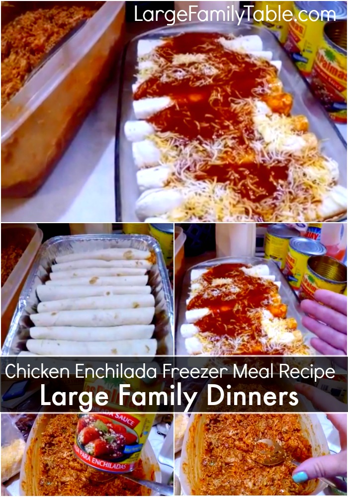 Must Have Large Family Freezer Meal Supplies - Large Family Table