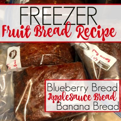 freezer bread recipe