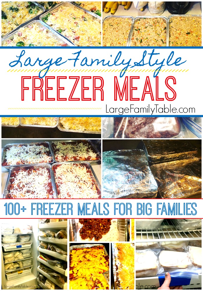 100+ Cheap Crockpot Meals for Large Families - Large Family Table