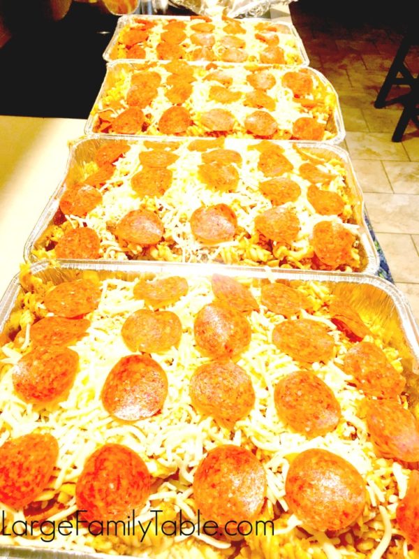 Pizza Casserole Oven Bake