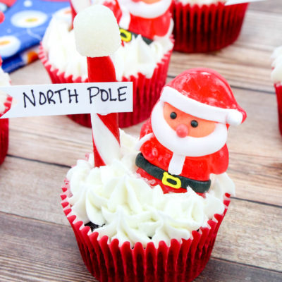North Pole Cupcakes