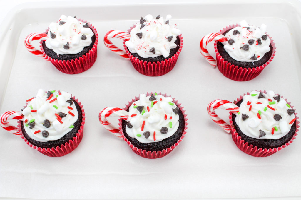 Hot Cocoa Cupcakes