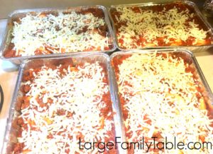 Freezer Friendly Stuffed Shells | Large Family Recipes -image