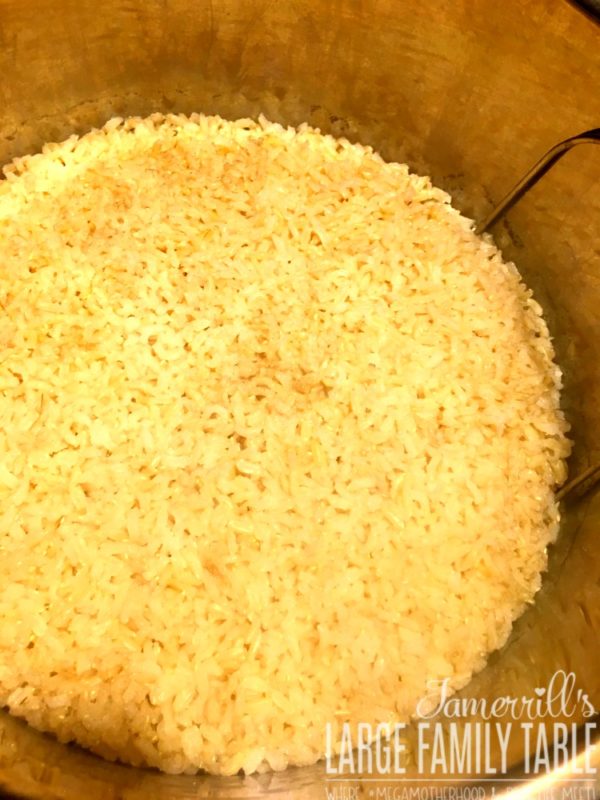 How to Make Instant Pot Brown Rice - Large Family Style! + Cook with Me ...
