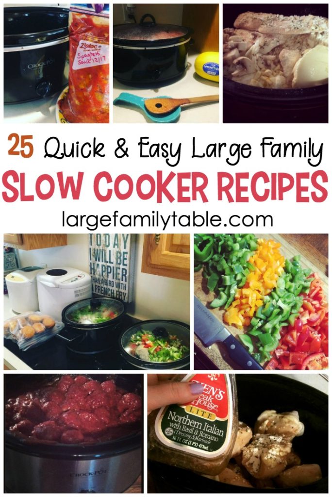 4 SLOW COOKER MEAL IDEAS  DUMP BAG RECIPES 