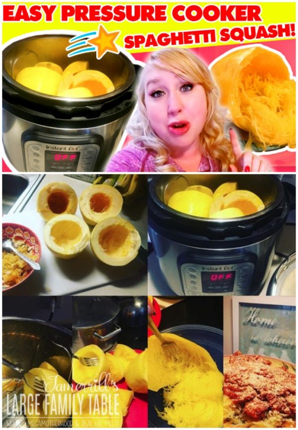 How To Cook Spaghetti Squash in the Instant Pot Electric Pressure