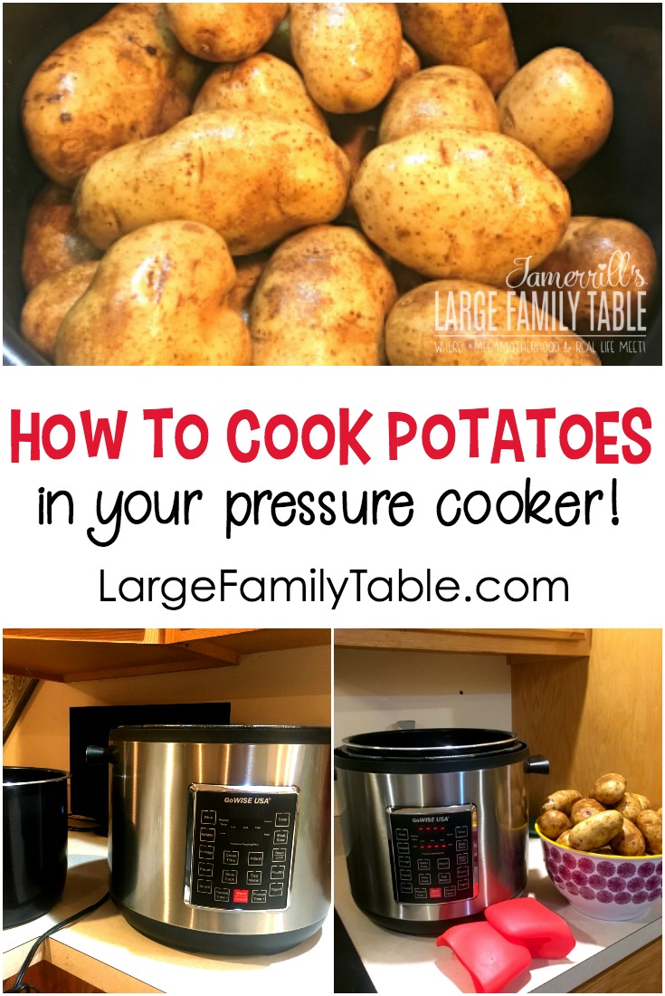 How to Cook Potatoes in the Electric Pressure Cooker