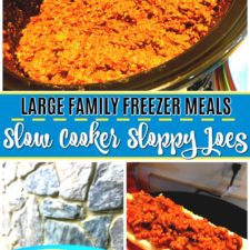 Slow Cooker Sloppy Joes | LargeFamilyTable.Com