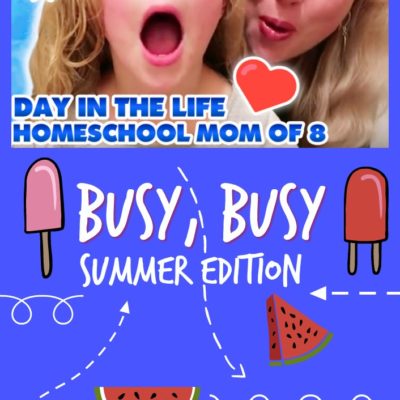 Day in the Life of a Homeschool Mom