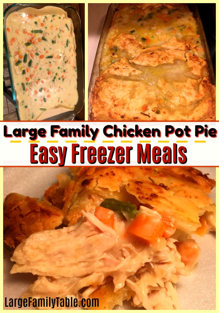 Best Frozen Chicken Pot Pie 2021 Large Family Chicken Pot Pie | LargeFamilyTable.Com