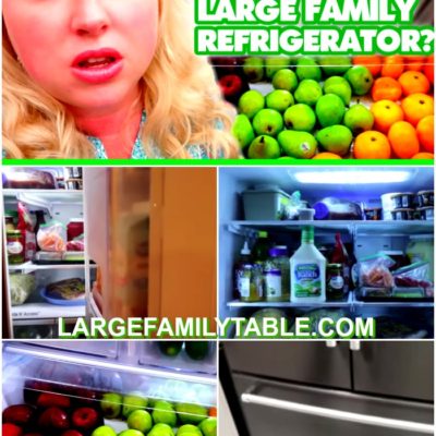 Large Family Refrigerator