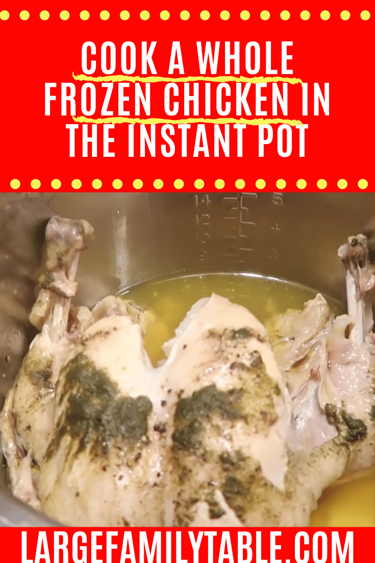 How to Cook a Whole Chicken in an Instant Pot - Fresh or Frozen -  Kristine's Kitchen