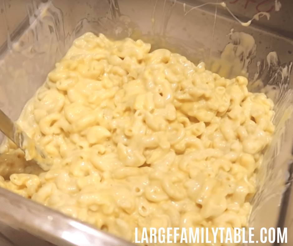 Large Family Instant Pot Macaroni and Cheese