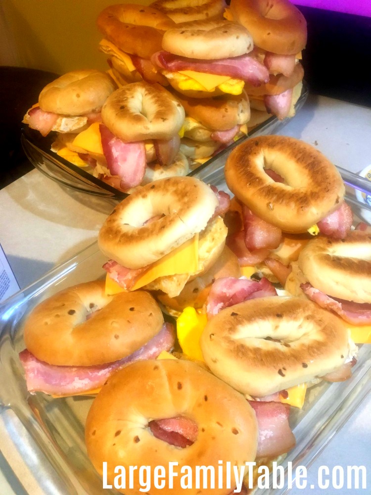 Homeland - Grocery & Pharmacy in Oklahoma - Recipe: Sausage, Egg and Cheese  Breakfast Bagel