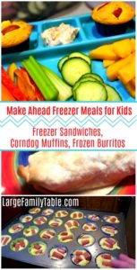 Make Ahead Freezer Meals for Kids