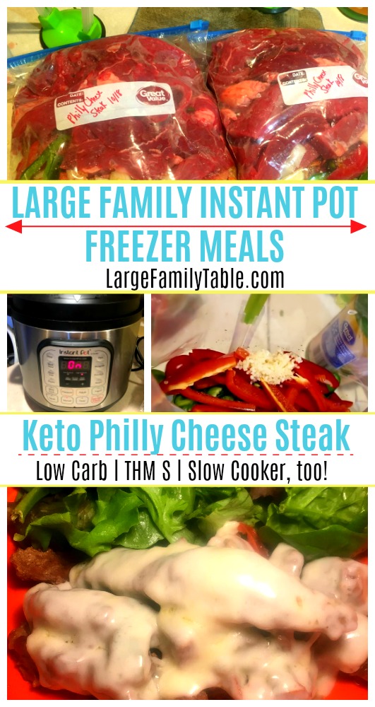 80 + Large Family Instant Pot Freezer Meal Recipes - Large Family