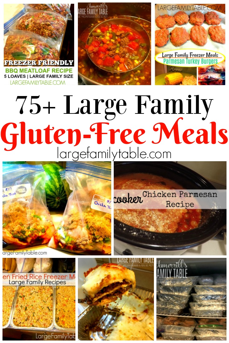 gluten free easy family meals