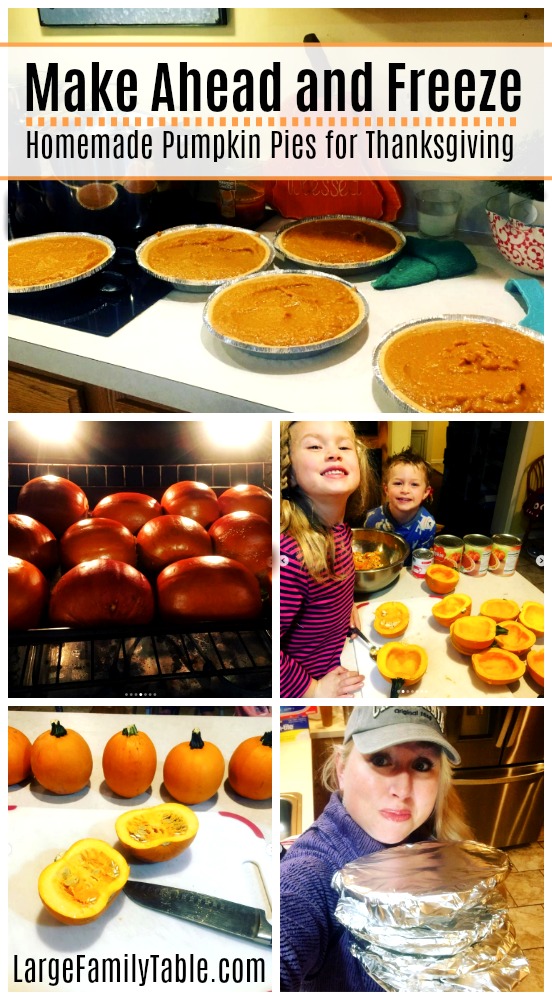 How to Bake a Pumpkin and Make Homemade Pumpkin Pie Recipe for Thanksgiving (+ How to Freeze Pumpkin Pie!)