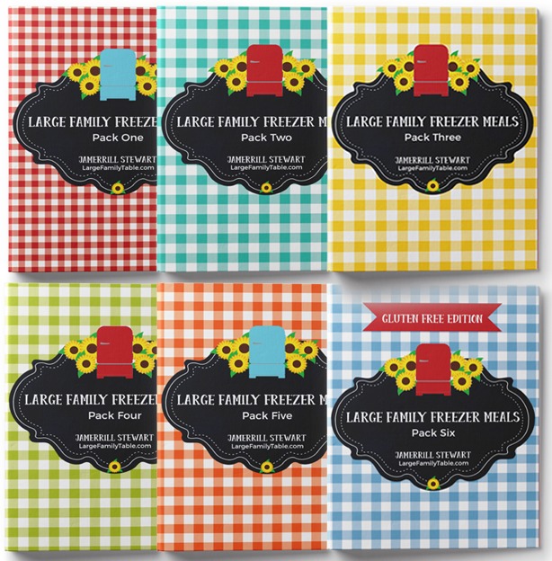 Freezer Meal Labels: Style Two