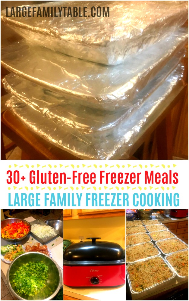 Gluten Free Freezer Meals | LargeFamilyTable.Com