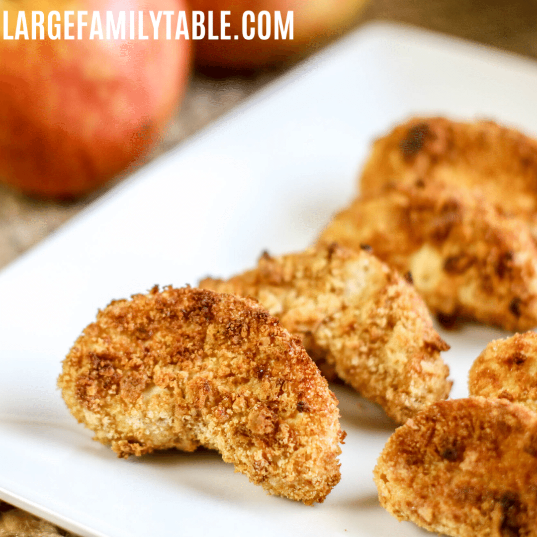 air fryer apple fries recipe Large Family Table