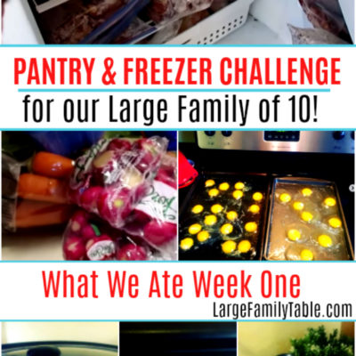 Large Family Meal Planning Archives - Large Family Table