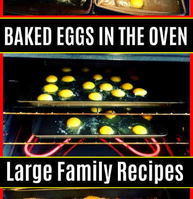 baked eggs in the oven