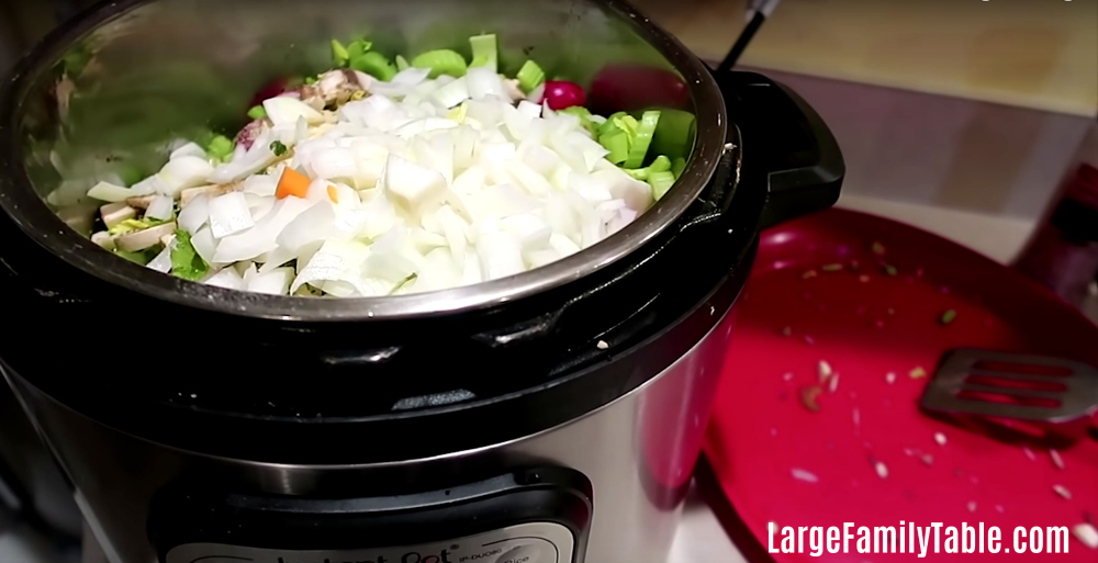 veggies in an instant pot