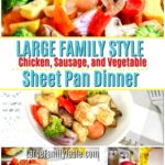 large family sheet pan dinner recipe