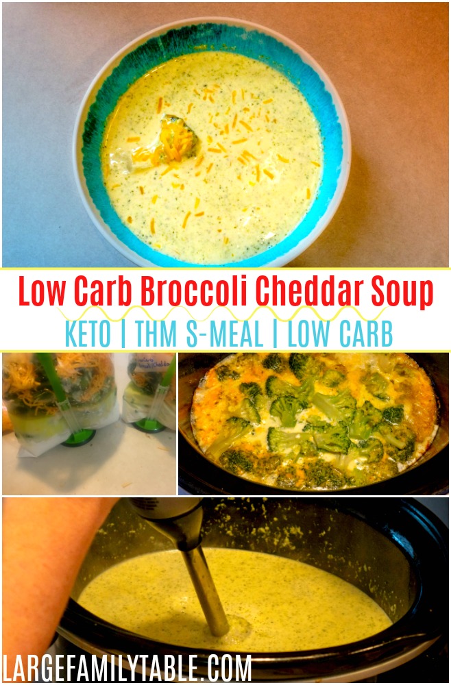 Low Carb Broccoli Cheddar Soup 