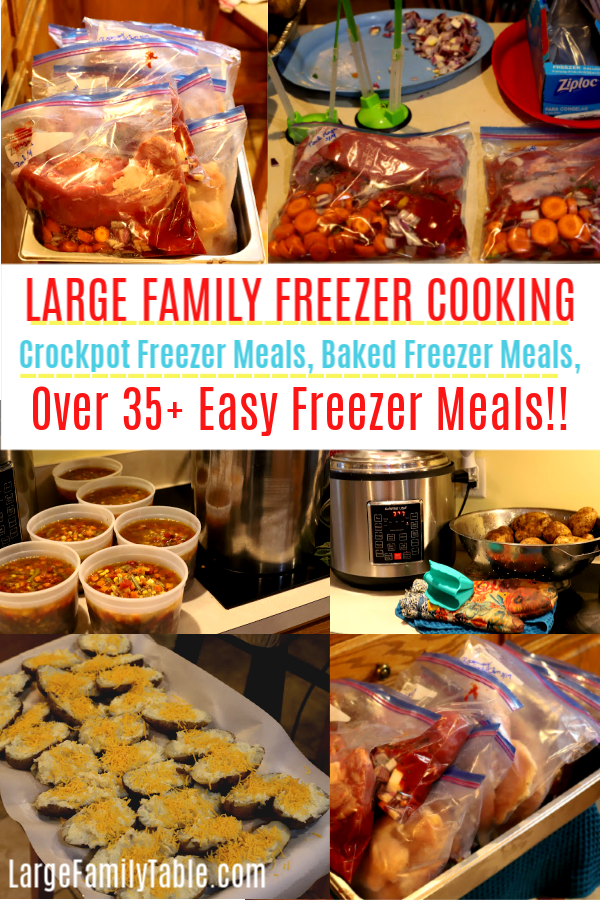 Crockpot Freezer Meals