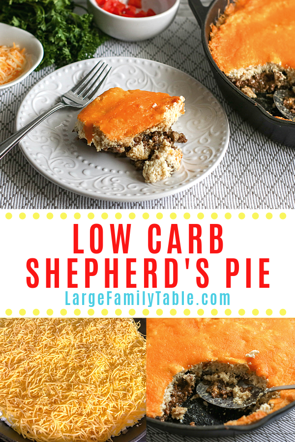 Low Carb Shepherd's Pie