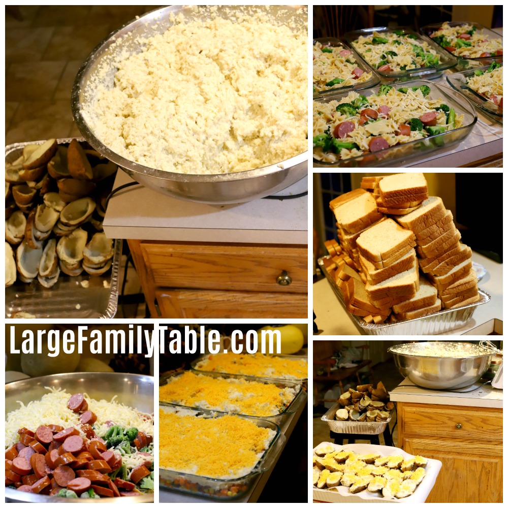 Crockpot freezer meals for a large family