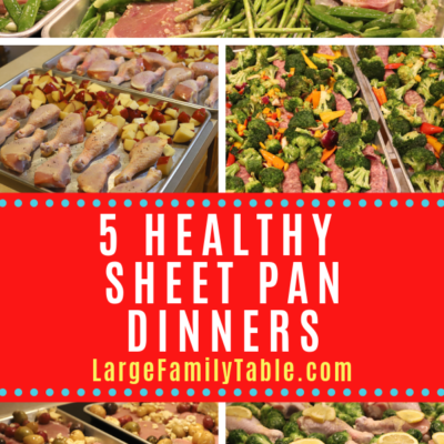 5 Healthy Sheet Pan Dinners