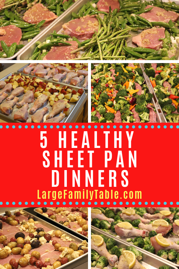 5 Healthy Sheet Pan Dinners