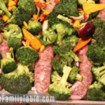 Bratwurst & Broccoli Sheet Pan Dinner