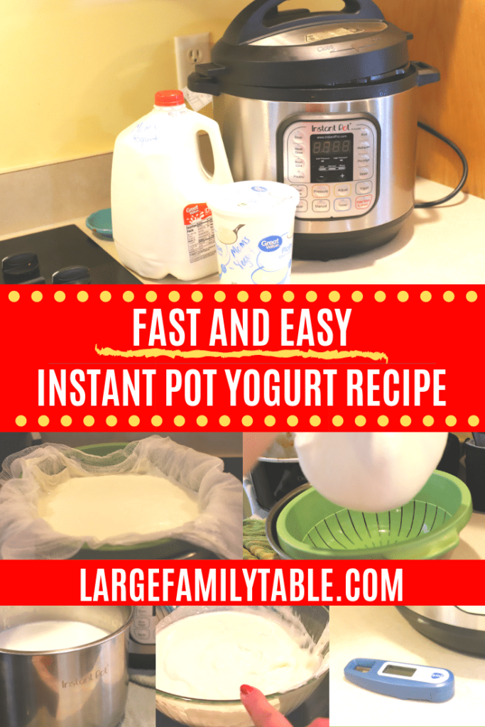 Instant pot best sale yogurt ingredients