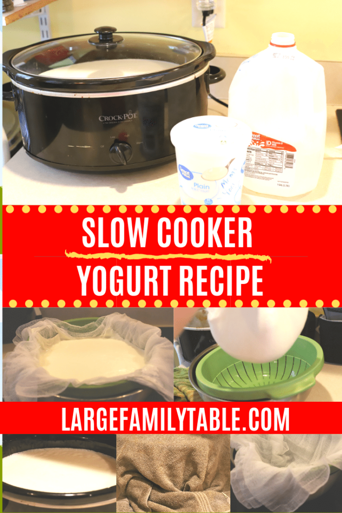 Slow Cooker Yogurt Recipe