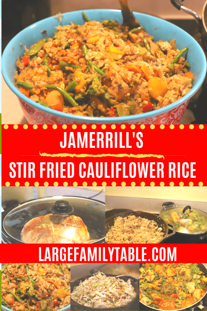 Stir Fried Cauliflower Rice